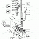 H120412ST Gear Housing Assembly(driveshaft) (6 Jaw Reverse Clutch)