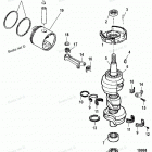 H090412SD Crankshaft And Piston And Conn Rods