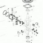 H025211SD Коленчатый вал & Поршень