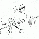 H015211SS Clamp Brackets (serial # 0e143888 Thru 0e287999)