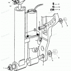 H040312ST Крепление механизма гидроподъема Power Trim