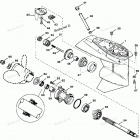 H040412ST Gear Housing Assembly (propeller Shaft)