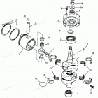 H040312RR Коленвал и поршни