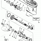 H090422RD Корпус редуктора , гребной вал