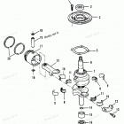 H015211RS Коленвал и поршни