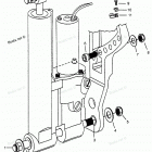 H050312RD Крепление механизма гидроподъема Power Trim