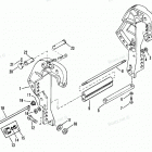 H040312RR Кронштейн транца