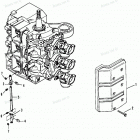 H090412RR Intake Cover-throttle Linkage