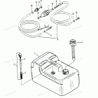 H005201RS Fuel Tank And Line (plastic - 3.2 Gallon)
