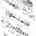 H090412RR Корпус редуктора , гребной вал