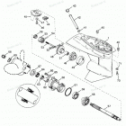H040312RR Корпус редуктора , гребной вал