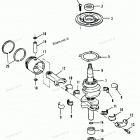 H009211RS Коленвал и поршни