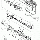 H090412RX Корпус редуктора , гребной вал