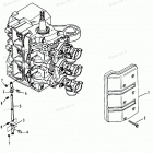 H090422RD Intake Cover-throttle Linkage