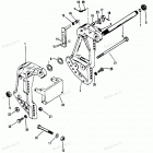 H120422RD Кронштейн крепления к транцу