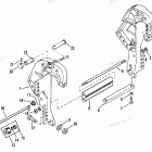 H050312RD Кронштейн транца