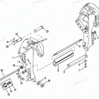 H040312RD Кронштейн транца