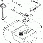 H070412RD Fuel Tank And Line - (plastic - 6.0 Gallon)(91b Thru 92c...
