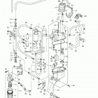 DF300 Отделитель паров топлива и топливный насос (см. примечан...