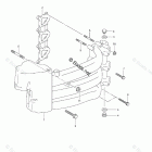 DF 40TLK7 Inlet Manifold