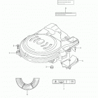 DF70A Крышка механизма маховика