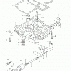 DF140 Основание двигателя (DF140T / WT:682149~,DF140Z / WZ:680...