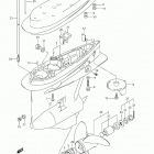 DF200 Картер (Gear Case) (DF200Z, DF225Z, 250Z)