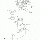 DF6 Корпус ведущего вала (нога)