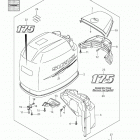 DF175 Капот двигателя (для моделей DF175, 2010-2011 года)