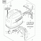 DF175 Капот двигателя (для моделей DF150, 2010-2011 года)