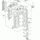 DF300 Блок цилиндров