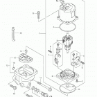 DF200 Двигатель силового привода PTT (df250s,df200tl)