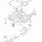 DF115 Основание двигателя(DF90T:680686~, DF115T:681518~,DF115z...