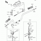 Bayou 300 (KLF300-B5) Руль
