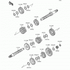 Bayou 220 (KLF220-A7) Трансмиссия