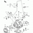 Bayou 300 (KLF300-B5) Головка цилиндра
