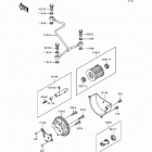 Bayou 300 (KLF300-B5) Масляный и водяной насос. фильтр масленый