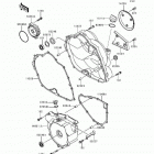 Bayou 300 (KLF300-B5) Крышки двигателя