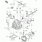 Bayou 220 (KLF220-A7) Головка цилиндра