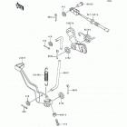 Bayou 220 (KLF220-A7) Педаль тормоза