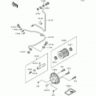 Bayou 220 (KLF220-A7) Масляный и водяной насос. фильтр масленый