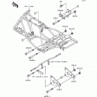 Bayou 220 (KLF220-A7) Рама ,крепежные детали