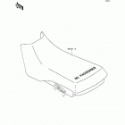 Bayou 300 (KLF300-B5) Сидение