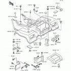 Bayou 220 (KLF220-A7) Заднее крыло