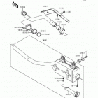 Bayou 300 (KLF300-B5) Глушитель