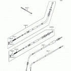 Bayou 300 (KLF300-B5) Тросы управления
