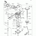 Bayou 300 (KLF300-B5) Карбюратор