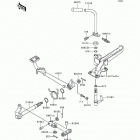 Bayou 300 (KLF300-B5) Педаль тормоза