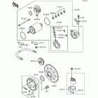 Bayou 220 (KLF220-A9) Starter motor(klf220-a9)