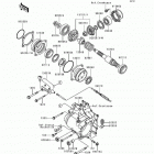 Bayou 300 (KLF300-B5) Передняя коническая зубчатая передача